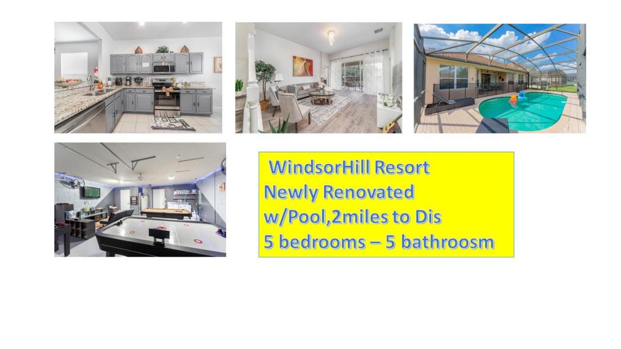 Windsor Hill Cheerful Villa W Pool 2Miles To Dis أورلاندو المظهر الخارجي الصورة